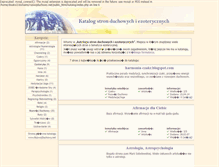 Tablet Screenshot of katalog.rozwojduchowy.net